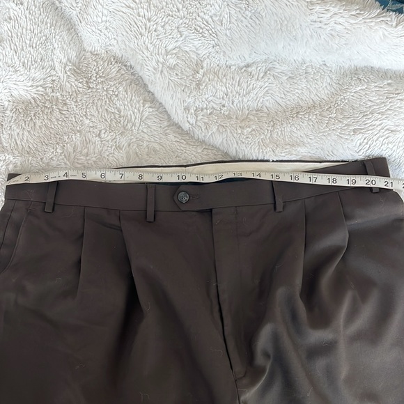 42x42 Men’s Vintage Ralph Lauren Pleated Trouser - Picture 6 of 7